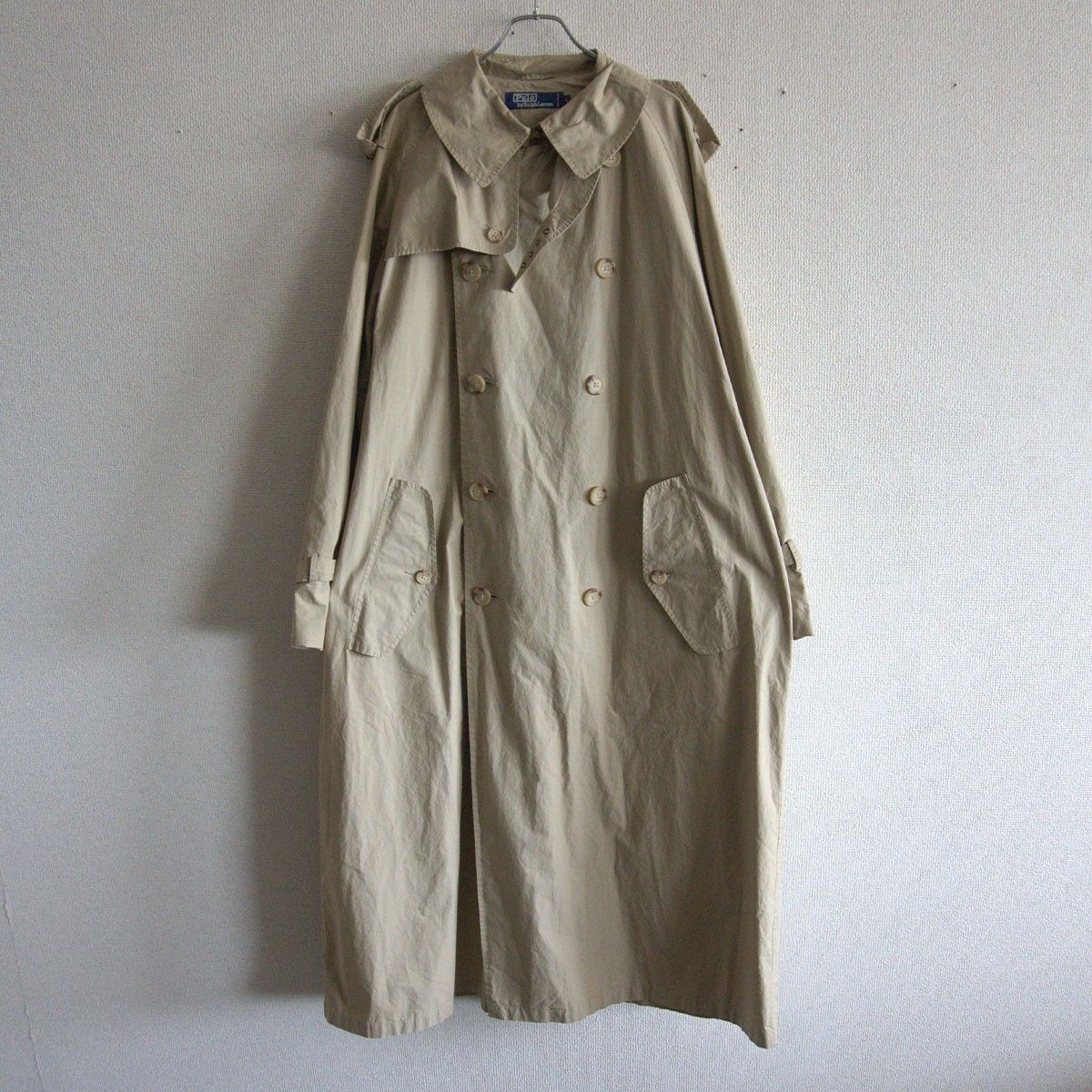 一枚袖 POLO RALPH LAUREN トレンチコート ポロ ラルフローレン ベージュ 25050574