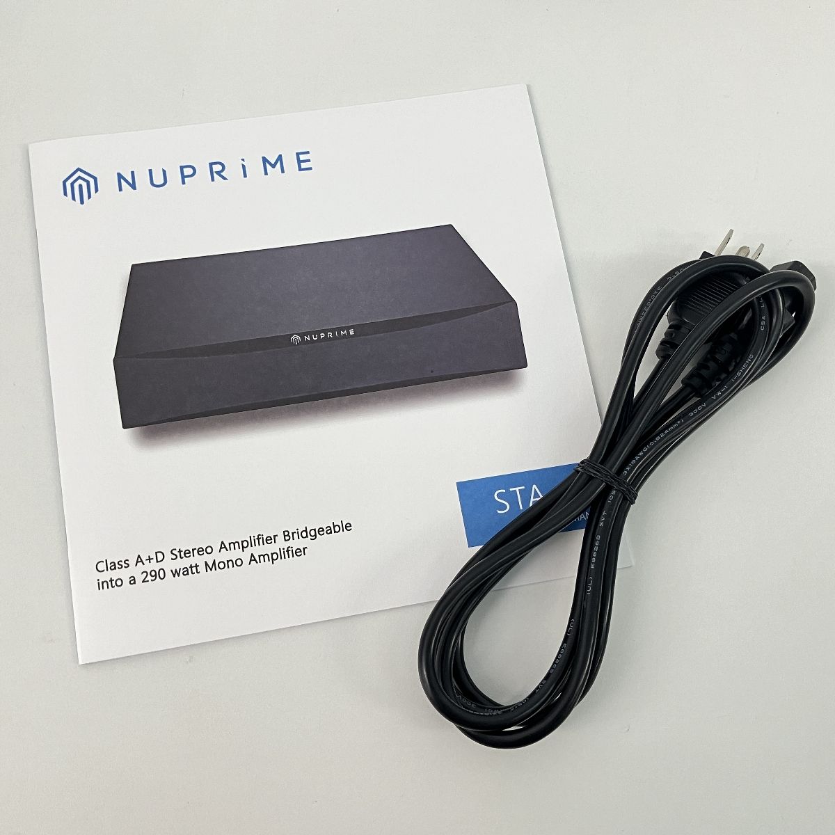 NUPRIME STA-9 Stereo Amplifier シルバー A+D 級 ステレオ パワーアンプ ニュープライム オーディオ 音響 中古  Z9418530 - メルカリ