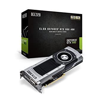 中古】 ELSA GEFORCE GTX 980 4GB グラフィックスボード VD5523 GD980