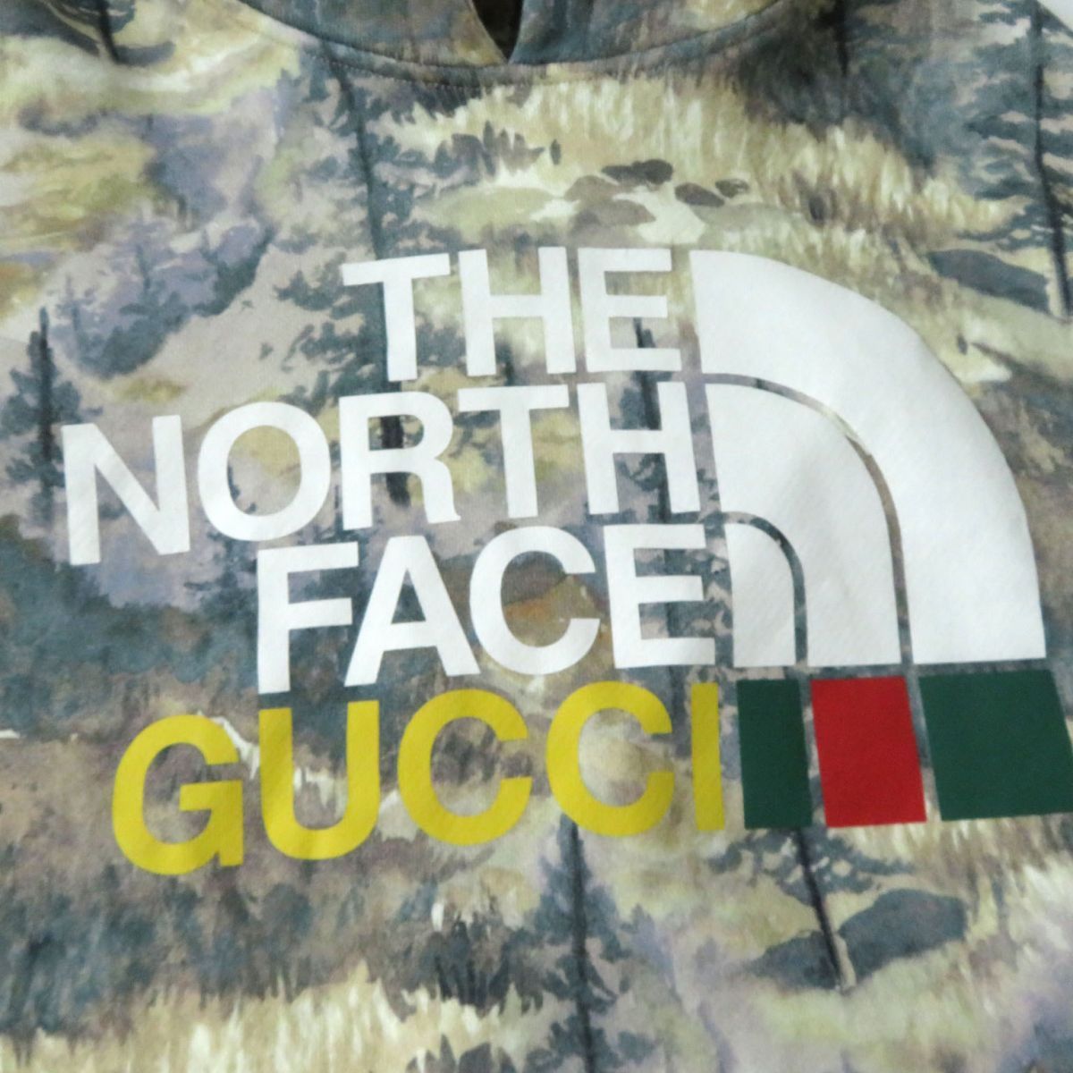 グッチ GUCCI × NORTH THE コラボパーカー FACE 美品 - 通販