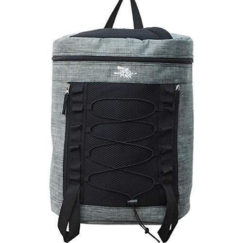 【人気商品】レディース メンズ 防災 リュック リュック バケツ リュック バックパック ドラム型 28L シャンブレー 大容量 WOLF BODY