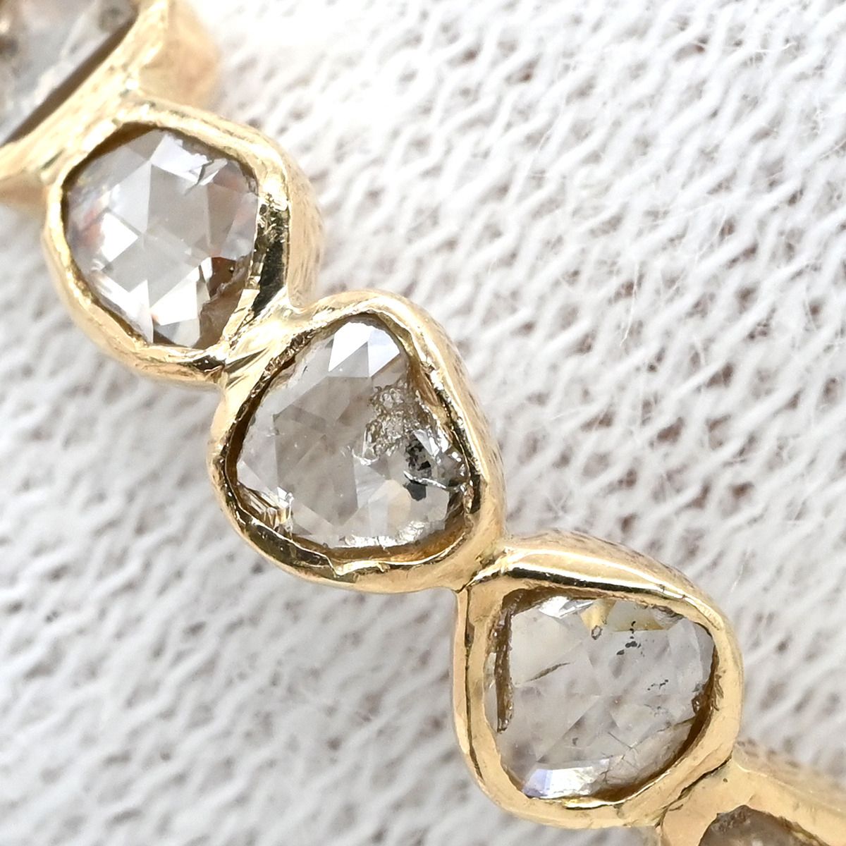 リング 指輪 ダイヤリング K10YG ダイヤモンド イエローゴールド 15号  