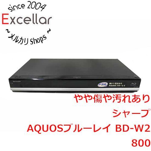 シャープ 2チューナー ブルーレイレコーダー AQUOS BD-W2800 | www
