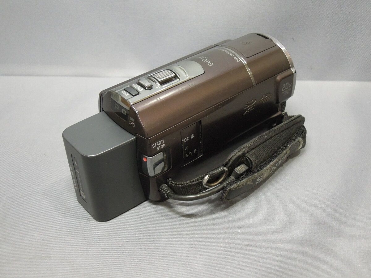 SONY HANDYCAM HDR-CX590V ボルドー Amazon | SONY HDビデオカメラ Handycam HDR-CX590V ボルドー