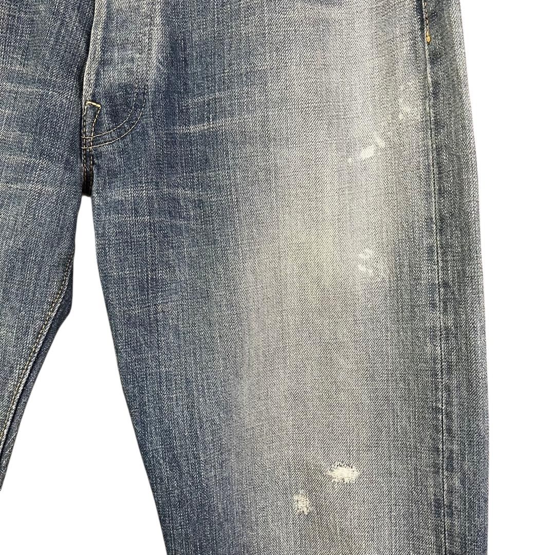 ストレートデニムパンツ