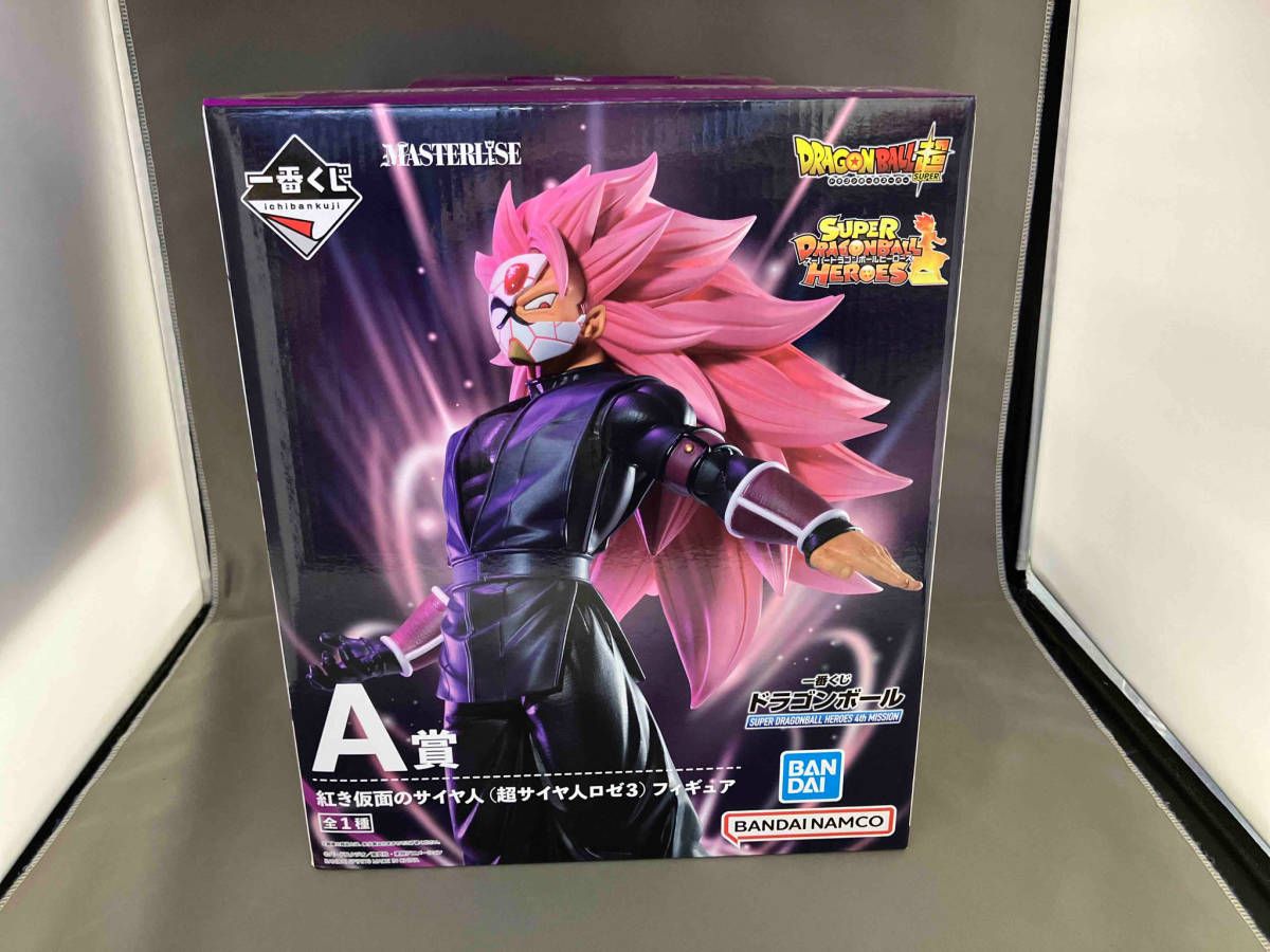 ドラゴンボール 一番くじ A賞 紅き仮面のサイヤ人 フィギュア ロゼ 3 紅き仮面のサイヤ人（超サイヤ人ロゼ3）」などのフィギュアが