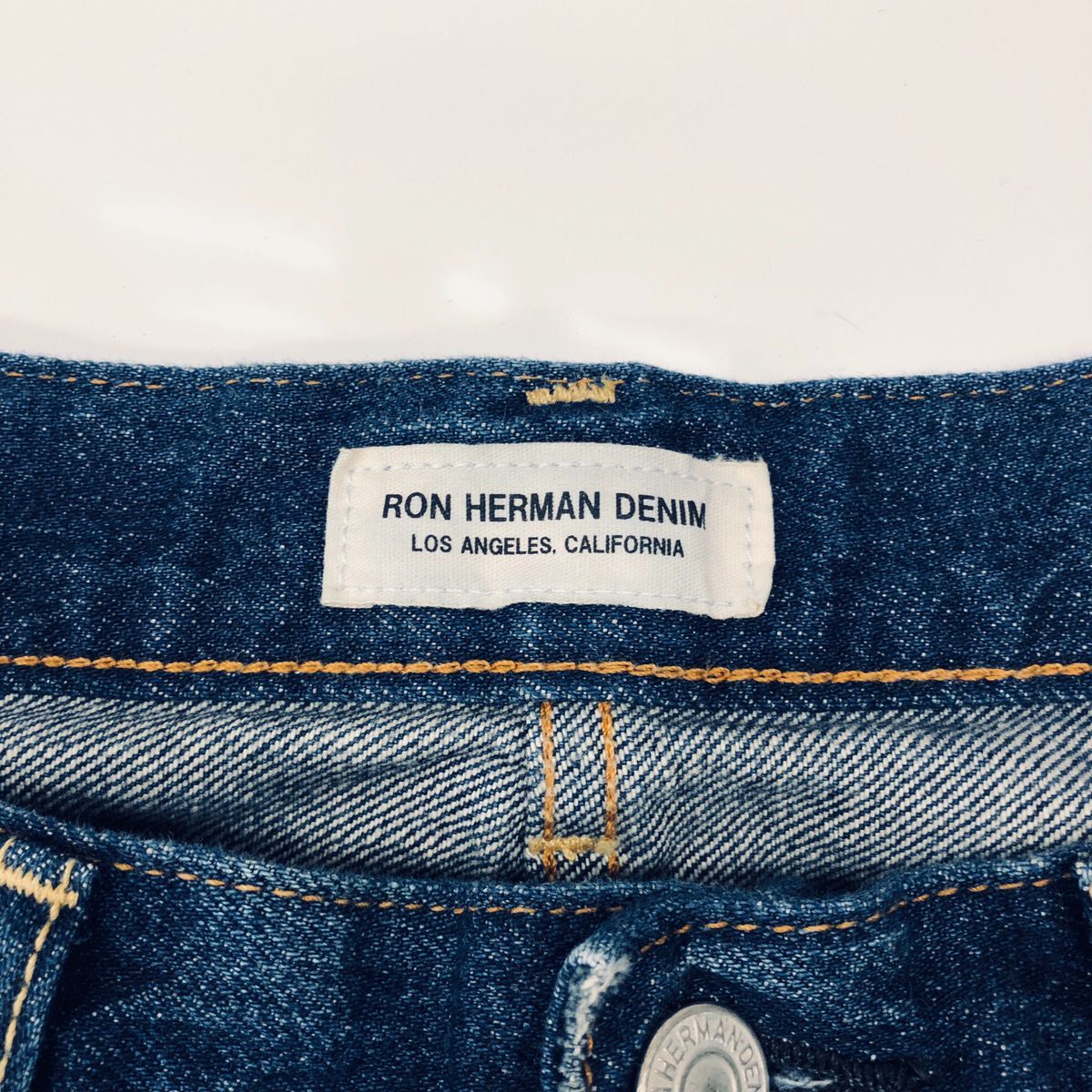 ron herman ロンハーマン デニム ダメージ Used Wide Fit Denim Pants