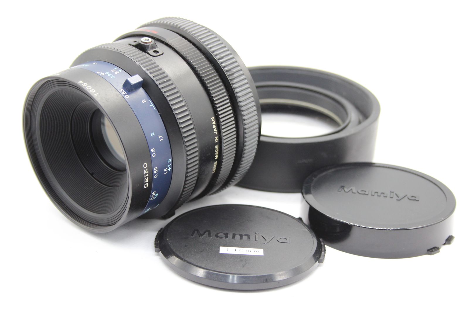 訳あり品】 マミヤ Mamiya-Sekor Macro Z 140mm F4.5 W 前後キャップ