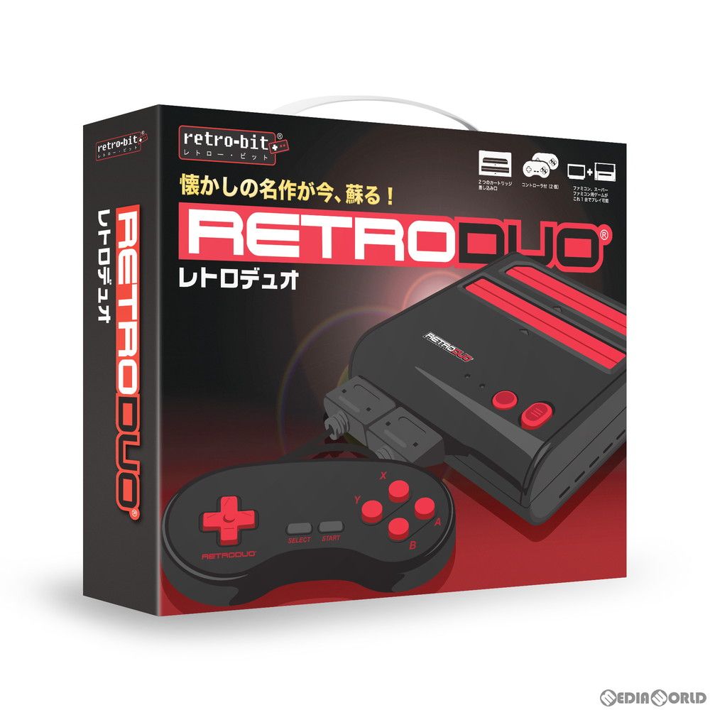 (本体)RETRO DUO(レトロデュオ) FC/SFC互換機 スリーアロー(THA-OT901) 本体)RETRO DUO(レトロデュオ) FC/SFC互換機 スリーアロー(THA