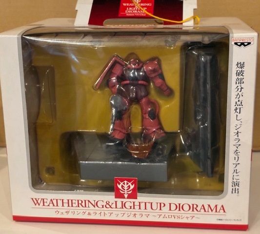 DX機動戦士ガンダム ウェザリング＆ライトアップジオラマ
