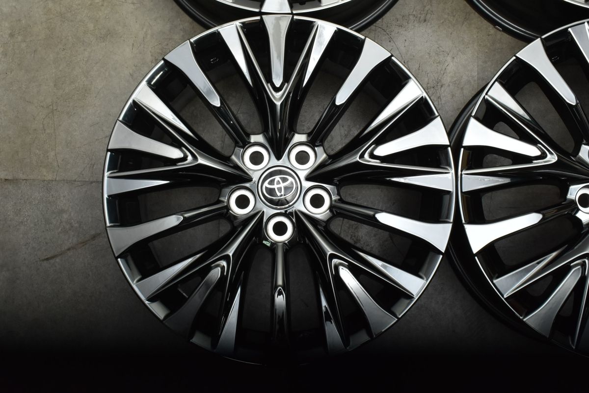 新車外し 美品】トヨタ 40 ヴェルファイア Zプレミア 純正 19in 7J +40