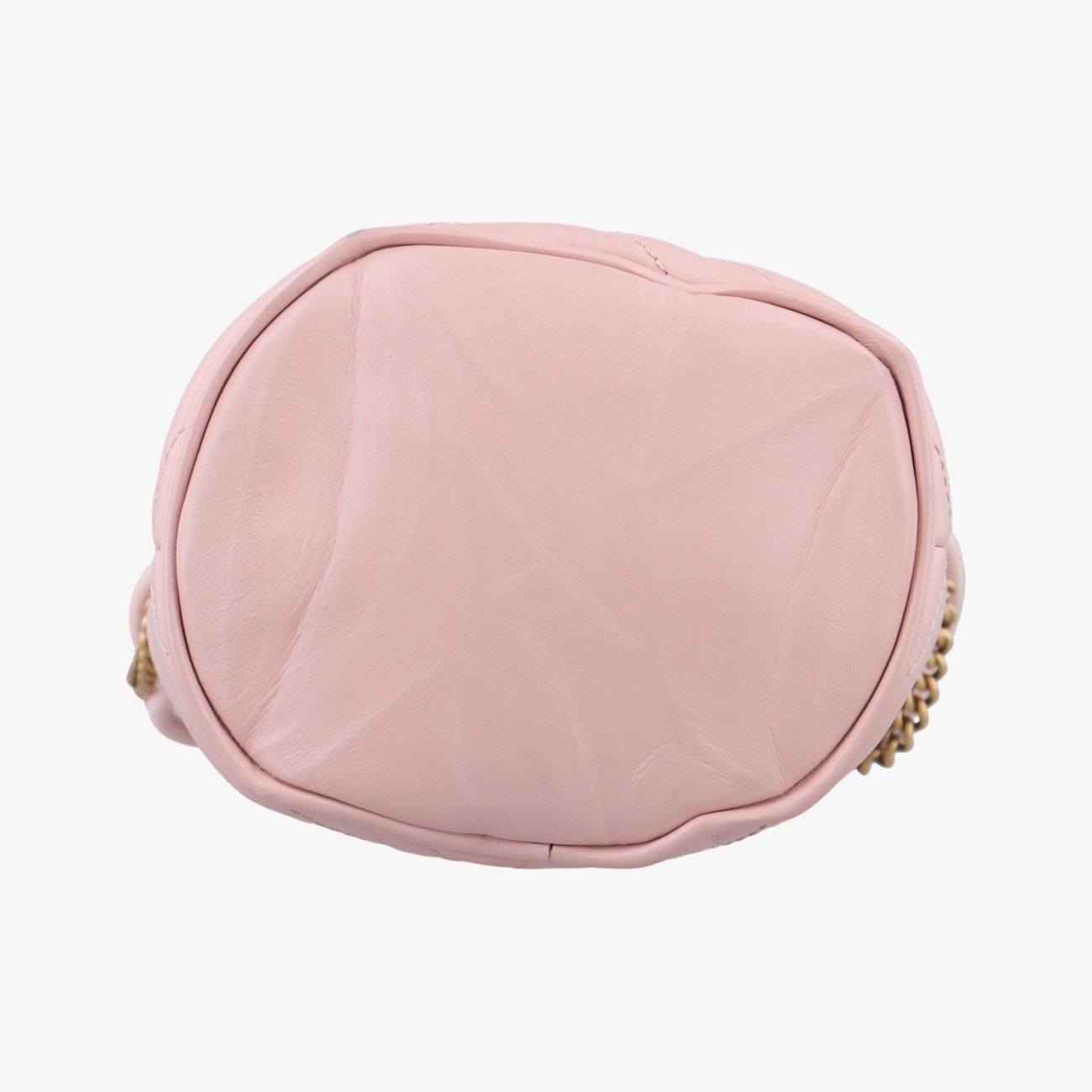 グッチGucciGGマーモントピンクレザー575163