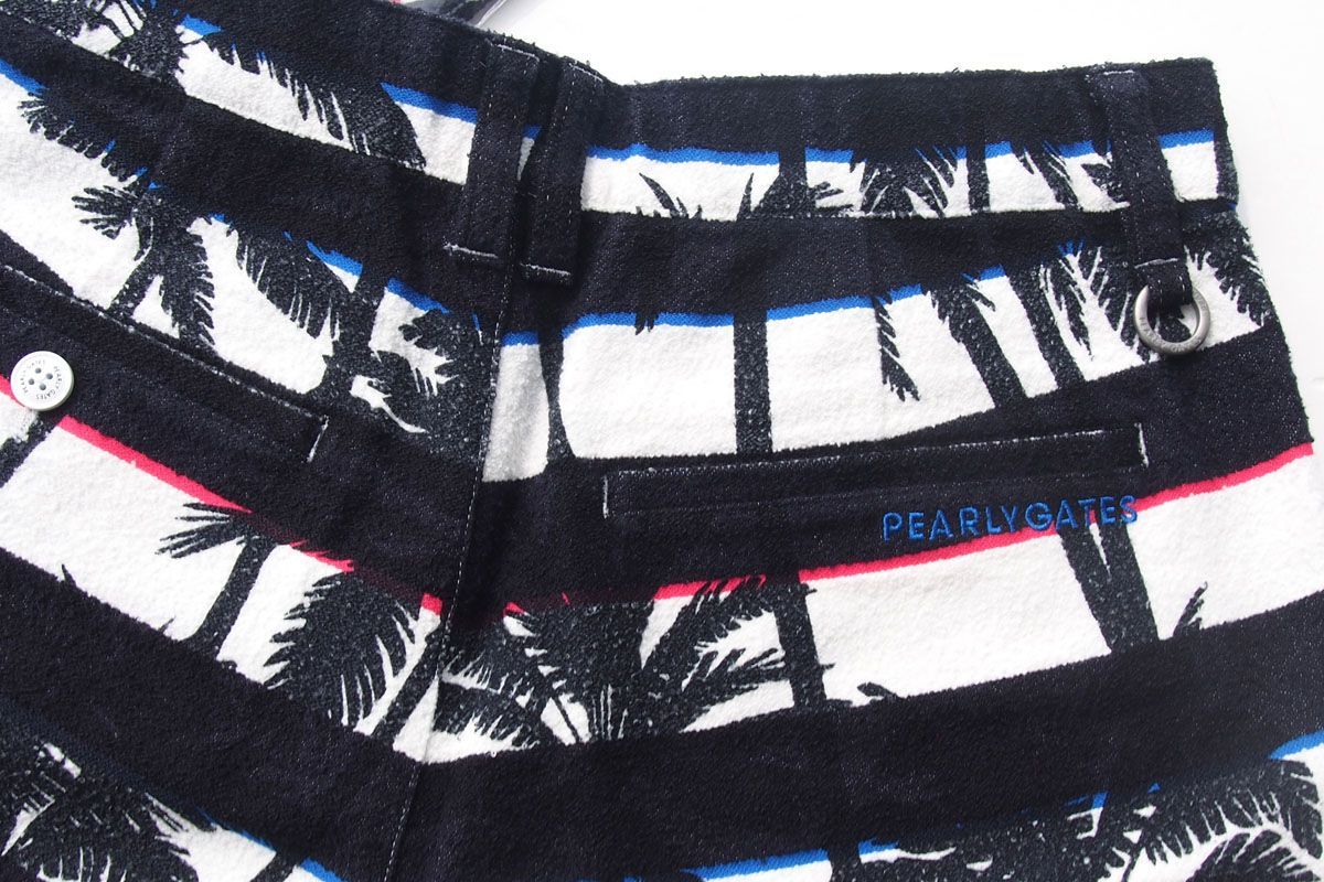 ｜♥｜パーリーゲイツ｜pearly gates｜ヤシの木×ボーダー柄