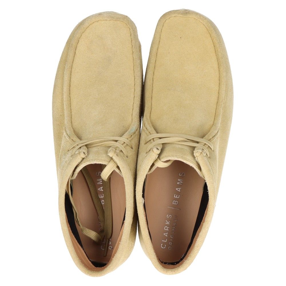 Clarks (クラークス) ×BEAMS Wallabee BtB GTX Maple Suede 61381268 GORE-TEX ワラビー ゴアテックス スエードシューズ ベージュ