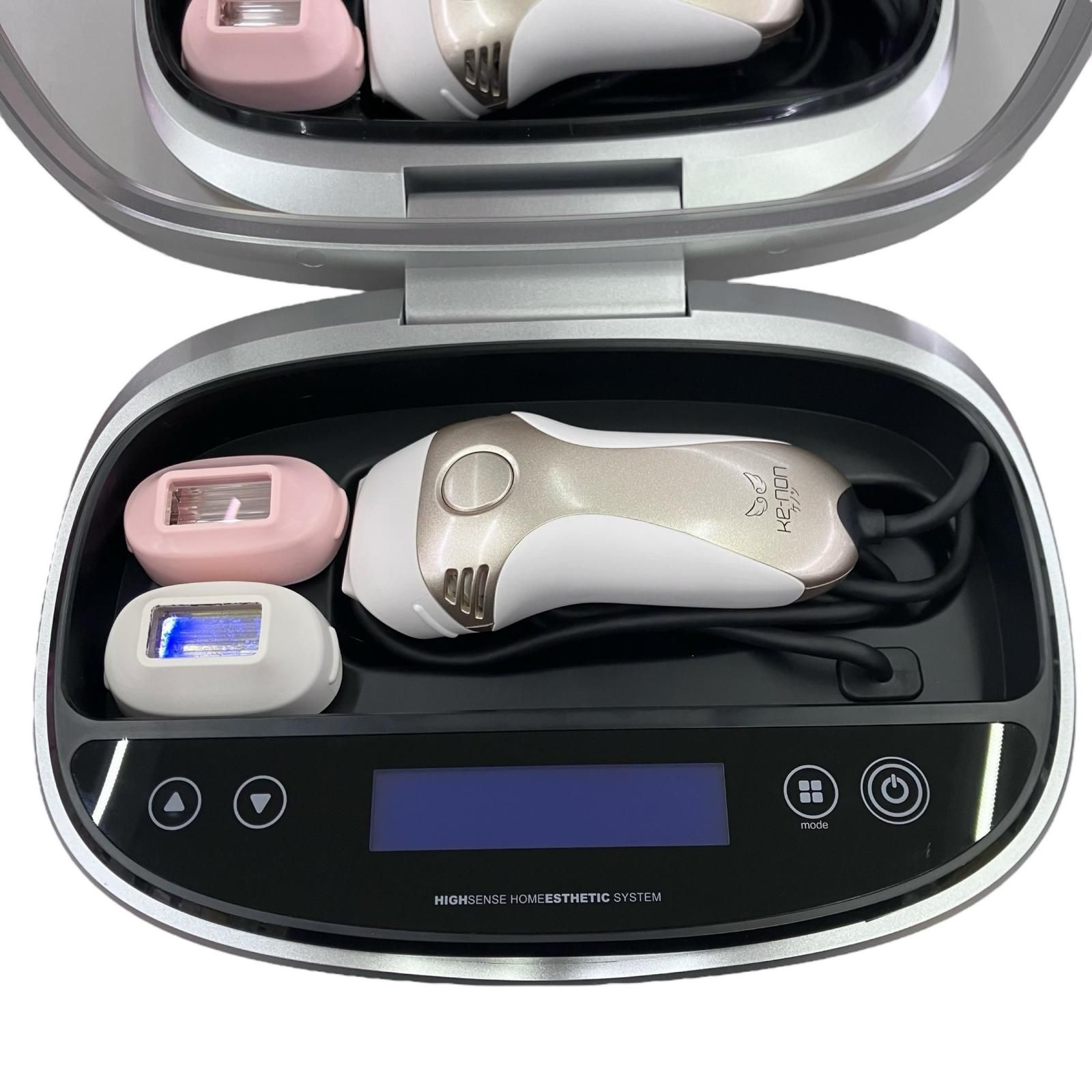 186000 ケノン脱毛器 ver7.1（NIPL-2080）ブラック 186000 現状品 KE