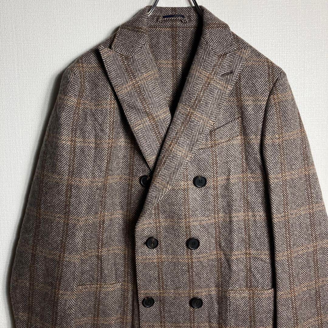 定価16万円】ラルディーニ ヘリンボーン オーバーペーン