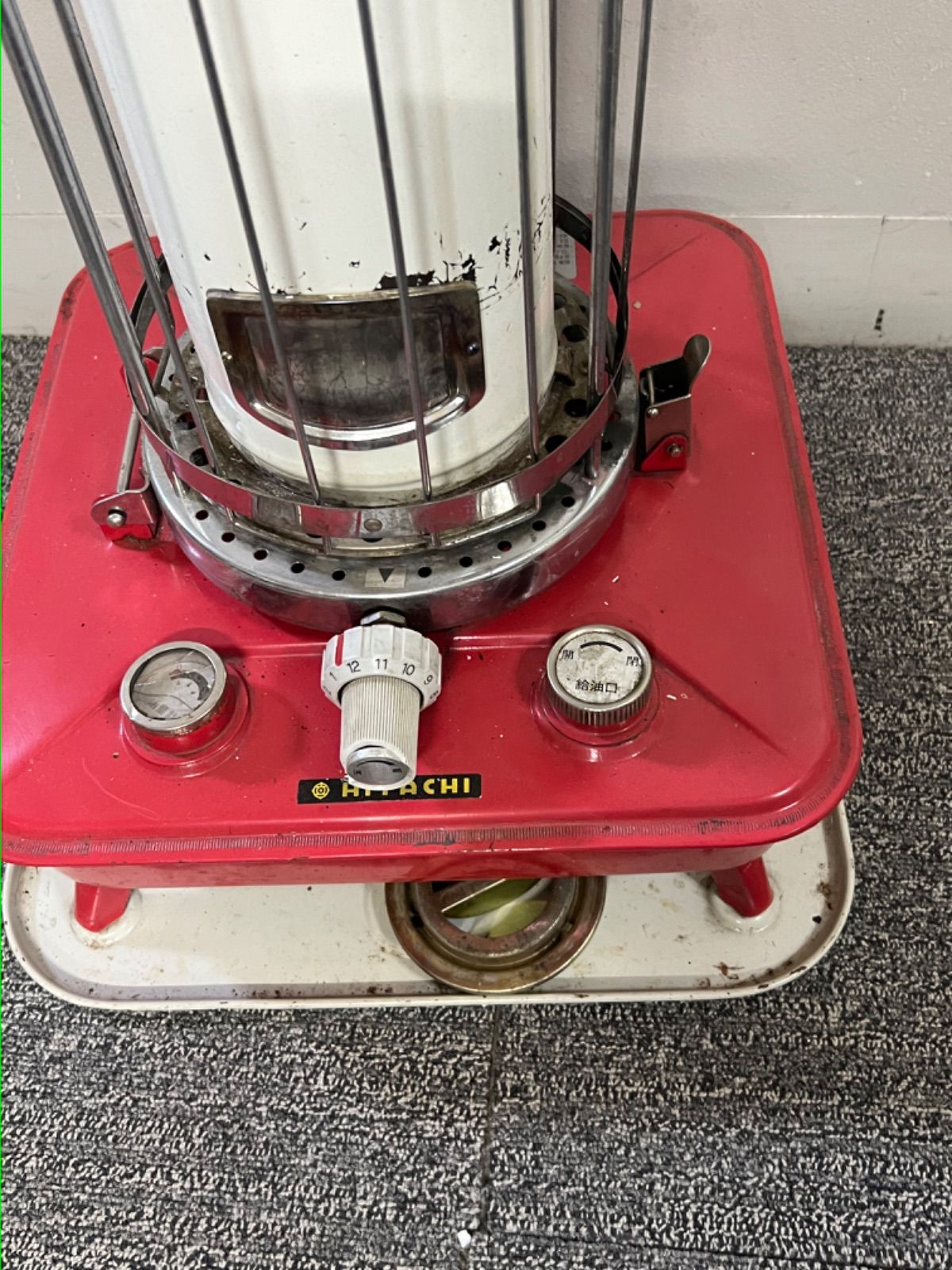 レトロ 石油ストーブ HITACHI OVC_450