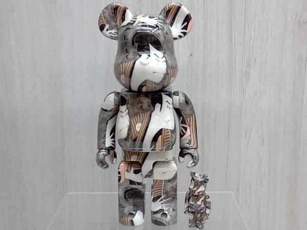 箱開封済 ] メディコム・トイ BE@RBRICK フィギュア大、小 2体