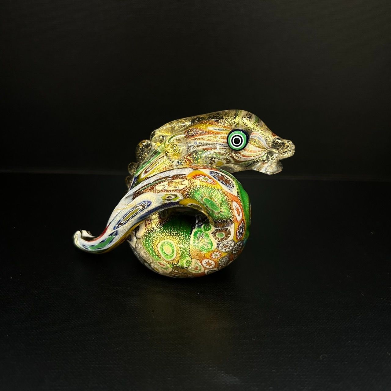 Murano glass ムラーノガラス ムラーノ 竜 辰 ドラゴン 置物 フィギュリン ベネチアングラス