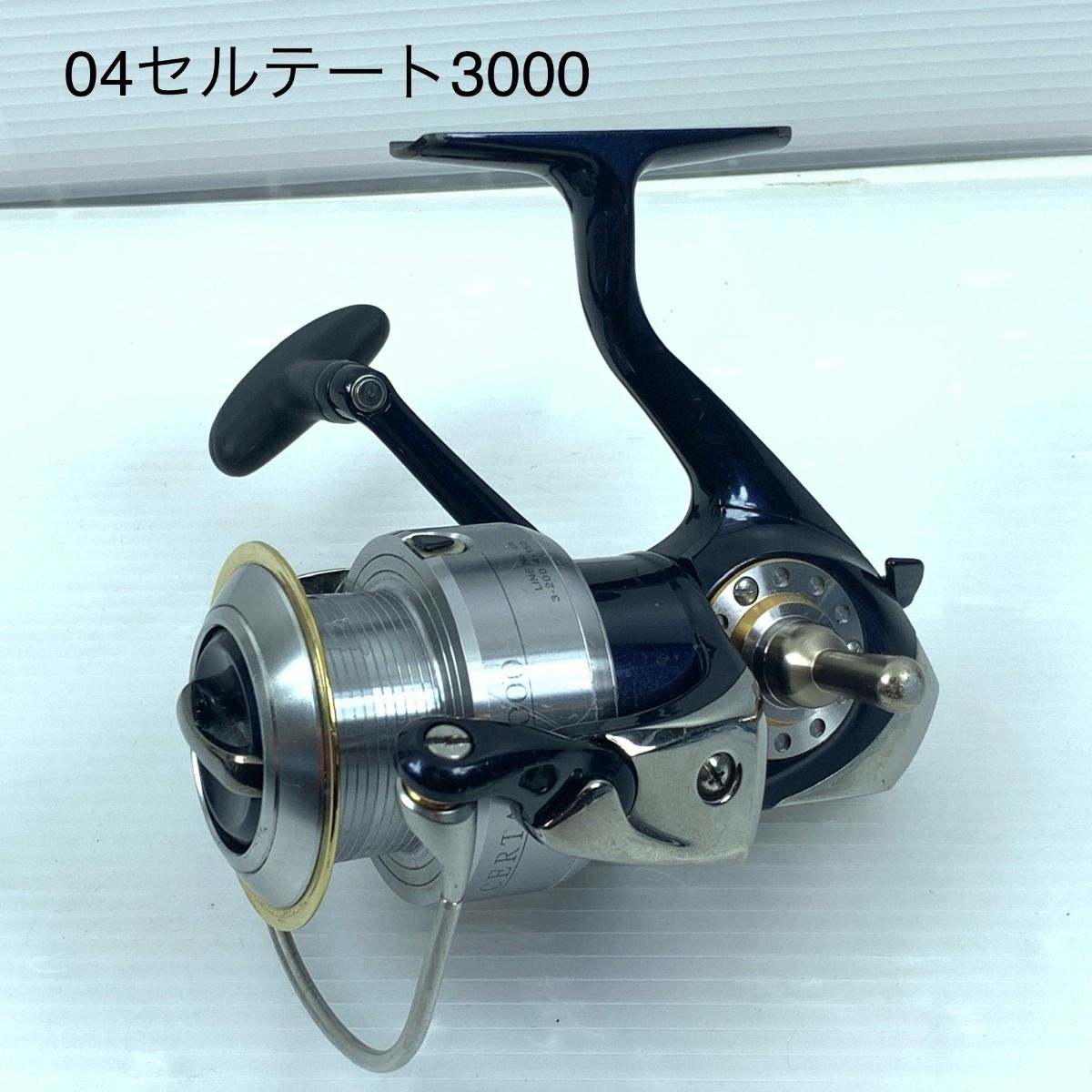 ττDAIWA ダイワ スピニングリール 使用感有 程度B 04セルテート3000 