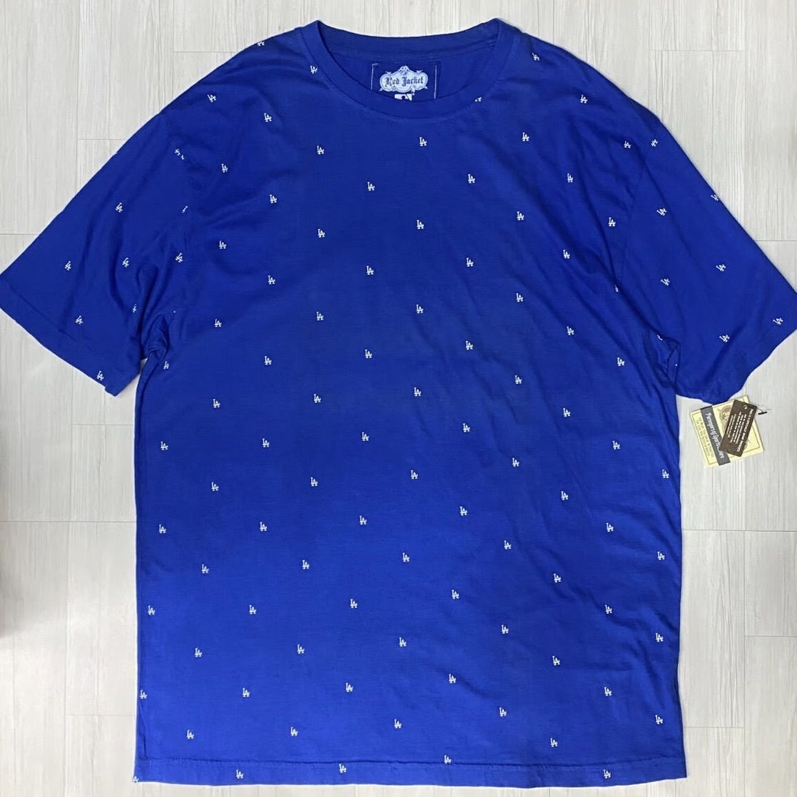 MLB公式 Red Jacket Clothing モノグラム LA Dodgers ドジャース 半袖 Tシャツ