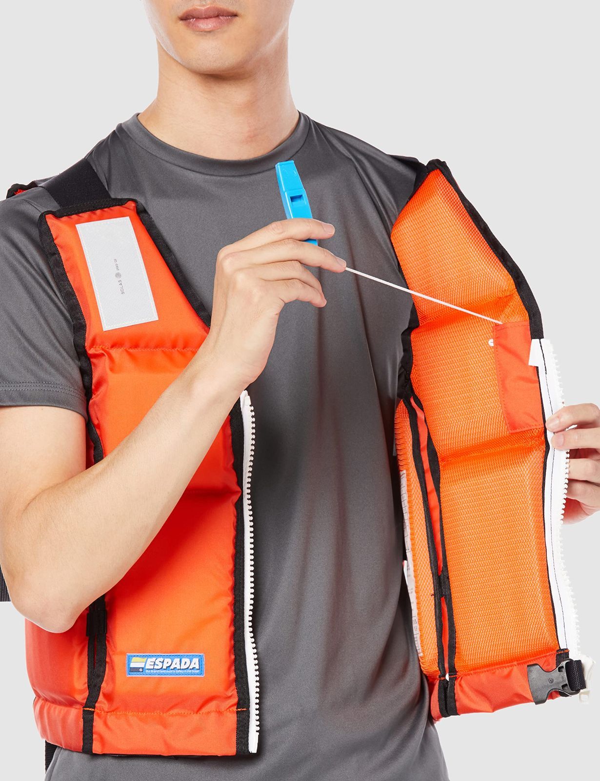 新着商品】FW-3 オレンジ タイプA ライフジャケット エスパーダ(ESPADA