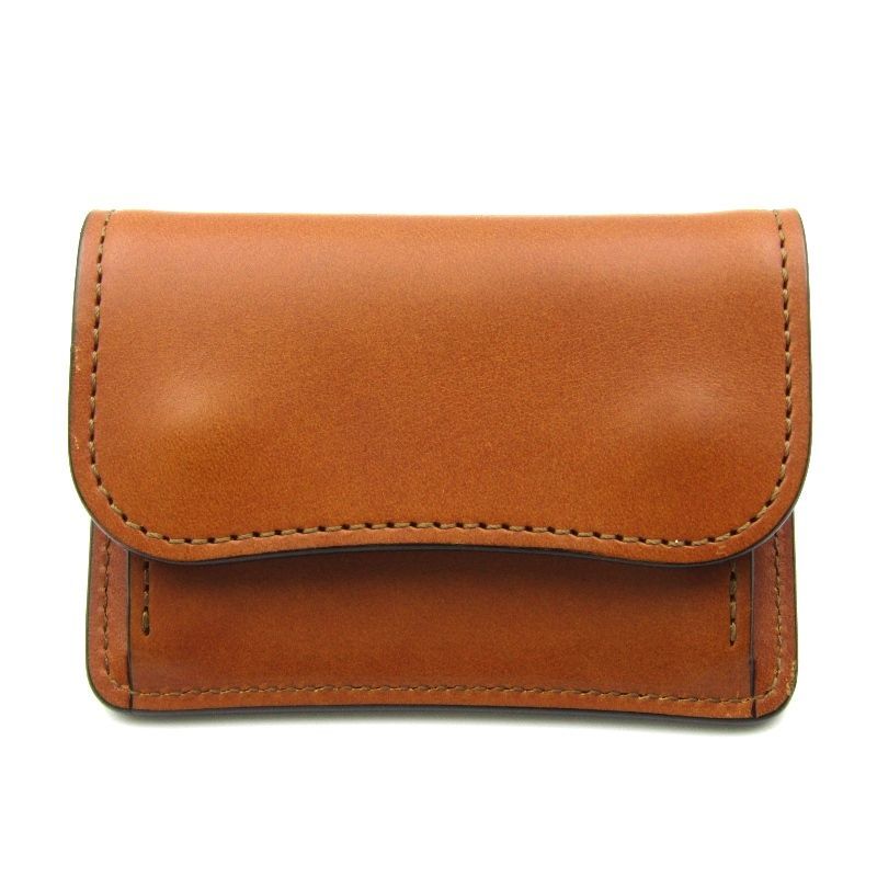 WILDSWANS ワイルドスワンズ 小銭入れ アーナルサドル TONGUE 特別生産 タング コインケース キャメル 24005312