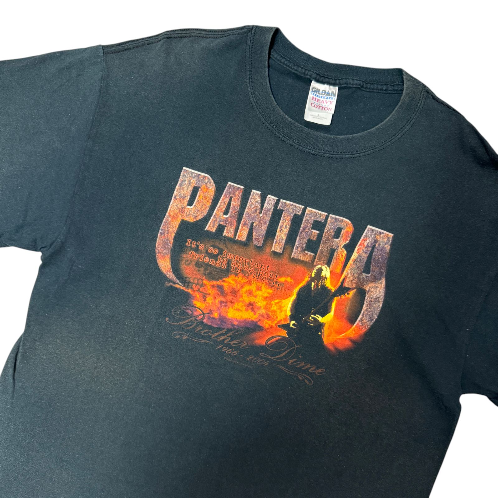 「当時物」「00年代製」「公式」PANTERA Tシャツ LサイズバンドTシャツ 00s PANTERA Dimebag Darrell 追悼 Tシャツ Lサイズ ダイム
