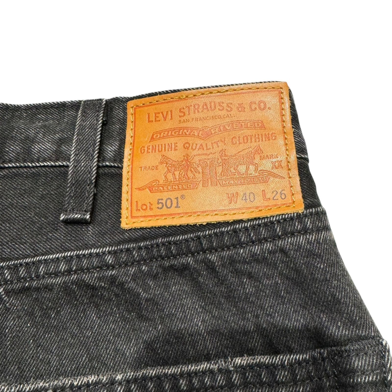 LEVI'S (リーバイス) 30th 別注 BIG E 501(R) BLACK L26 LEVI'S (リーバイス) 30th 別注 BIG E 501(R) BLACK L26