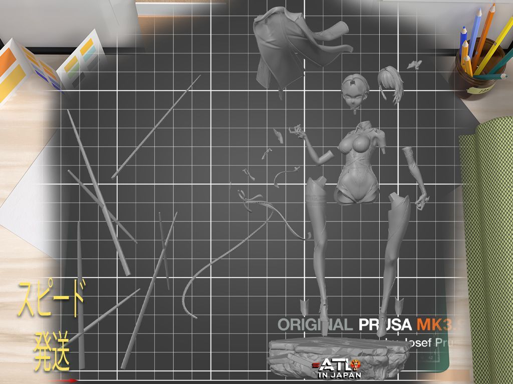 ガレージキット イヴリン ゼンゼロ Figure 未塗装未組立 - メルカリ