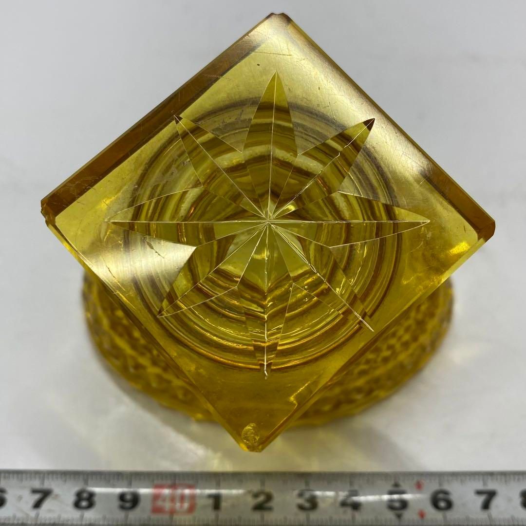 19世紀 モーゼル切子グラス