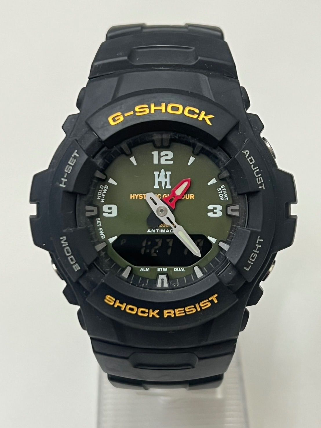G-SHOCK×ヒステリックグラマー アナデジ G-100-1BMJF Hysteric Glamour x G-Shock 'WOMAN ON H' Watch (Japan) - G