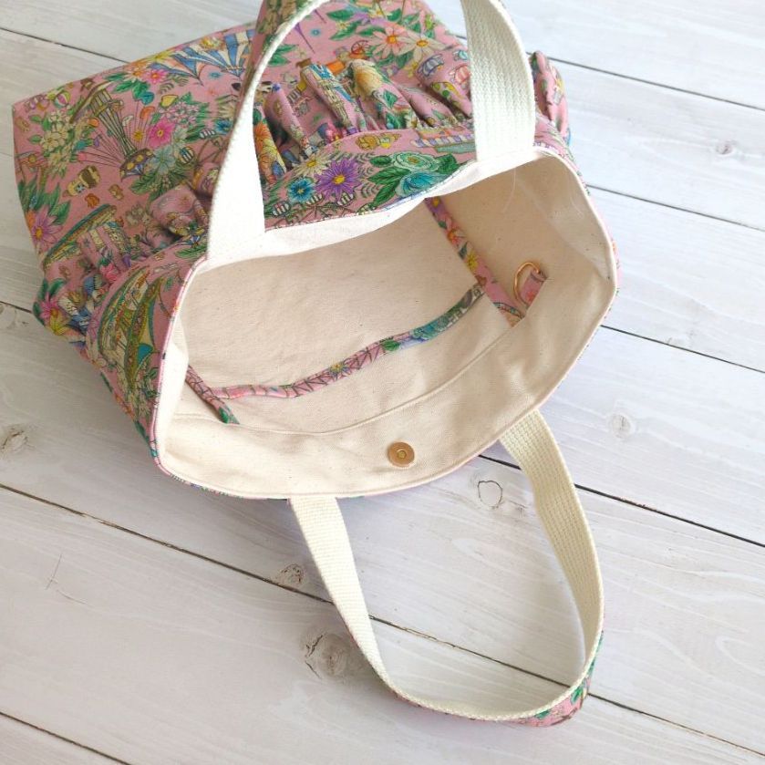 トートバッグ　ユキエモン ユキエモン☆フリルのトートバッグ（デコレーションパーク