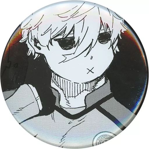 中古】バッジ・ピンズ 凪誠士郎(首に手/口が×) 「ブルーロック展 推し