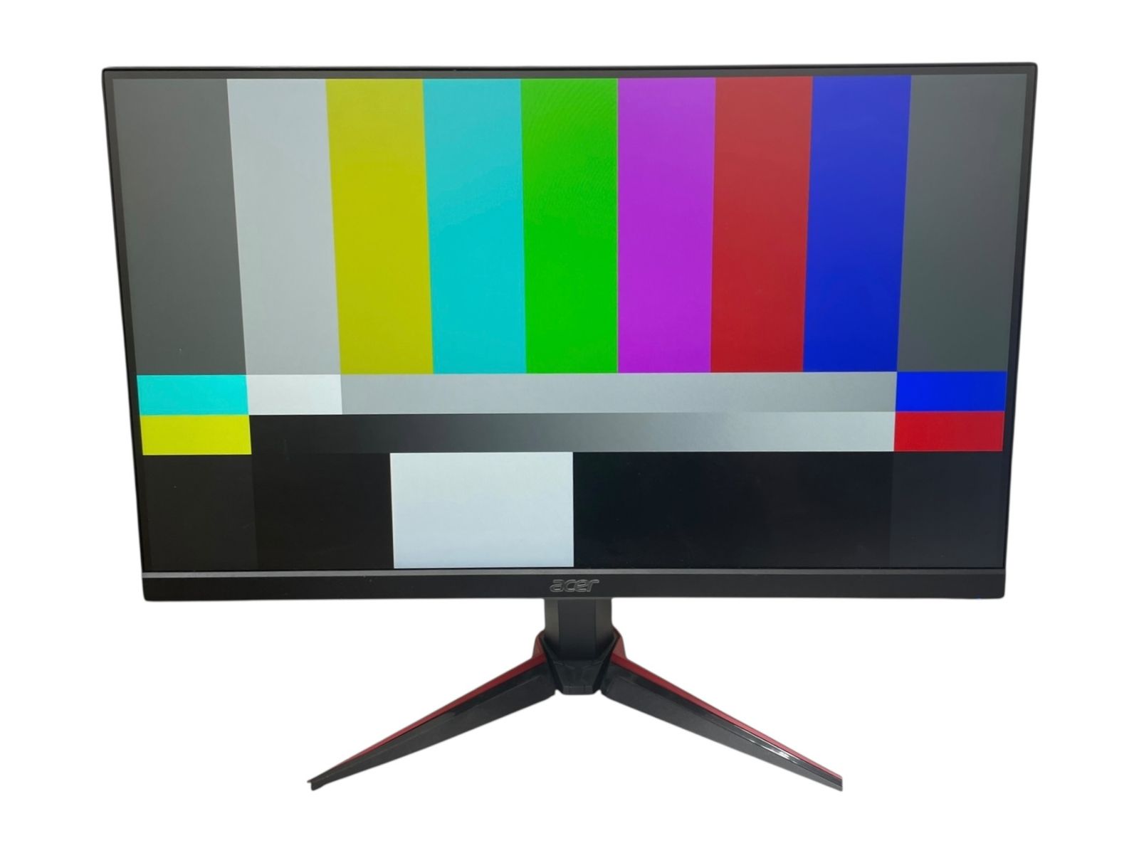 ACER エイサー NITRO VG220Qbmiix ゲーミングモニター PC 2021年製 VG220Q ブラック 家電|045