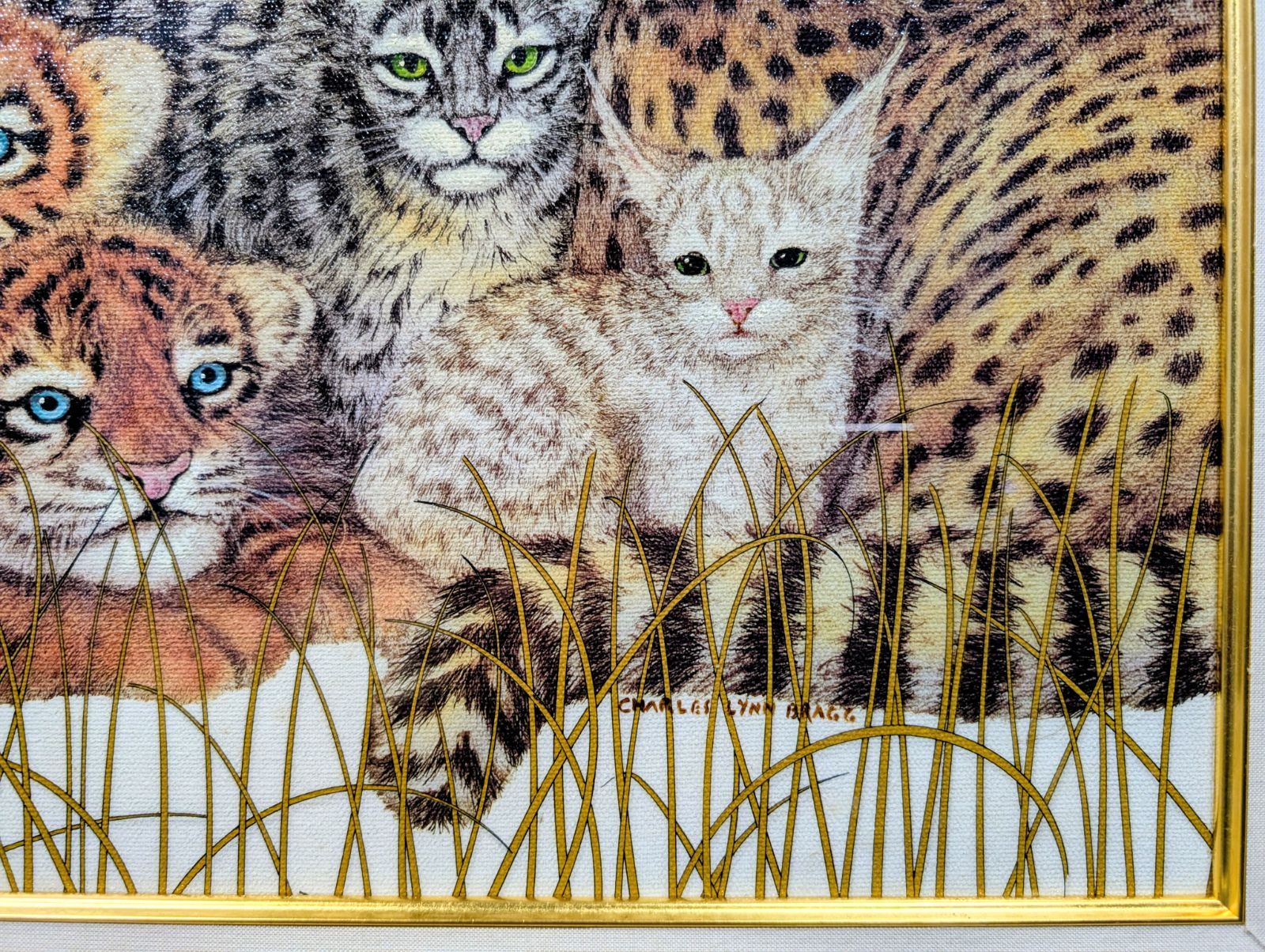 チャールズ・リン・ブラック 作 直筆サイン入り シルクスクリーン 版画