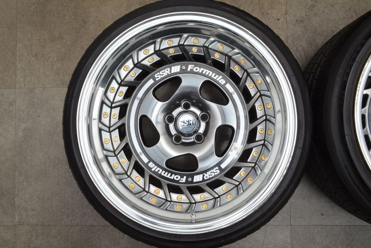 超深リム SSR フォーミュラエアロスポーク 18in 10.5J -29 11.5J -42 PCD100 RADER 245 35R18 255 35R18 86 BRZ プリウス レガシィ