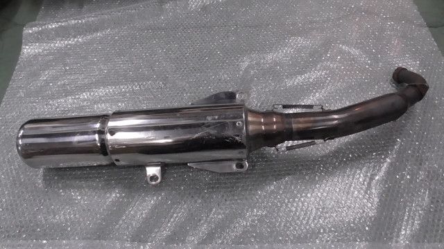 マジェスティC SG03j 社外かち上げステンレス製マフラー sg03j マジェスティc カチ上げマフラー フルエキゾースト - メルカリ