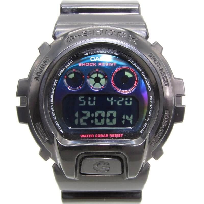 CASIO G-SHOCK Gショック DW-6900RGB-1JF Virtual Rainbow Gamer’s ヴァーチャルレインボー 三つ目 デジタル ブラック 黒 28009818