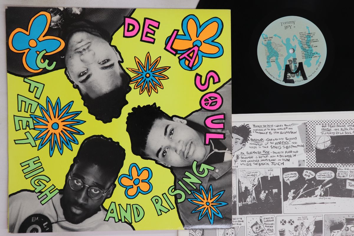 米LP De La Soul 3 Feet High And Rising TB1019 Tommy Boy |00260