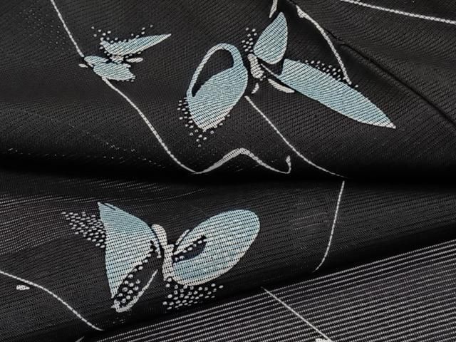 平和屋着物▽小紋 単衣 市松文様 洗える着物 AAAU8676fy