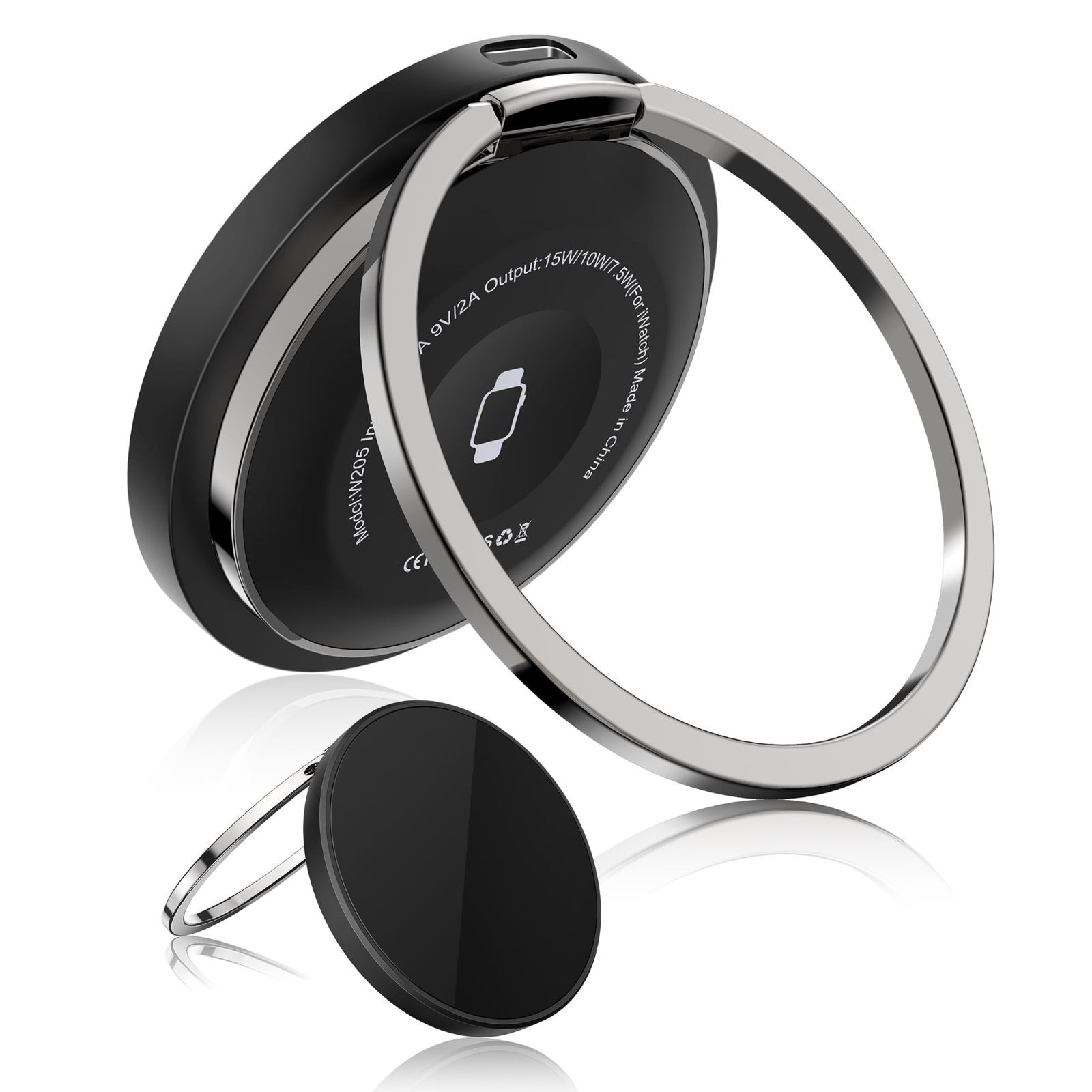 【数量限定】iWatch S2-S9/SE/ultraに対応 apple apple magsafe iphone12-15シリーズに対応 スマホ・AirPodss・iWatchに充電可能 マグネット式 おくだけ急速充電 充電スタンド AirPodss2/3/
