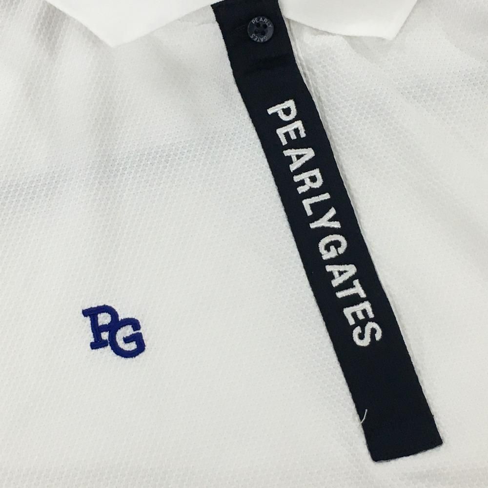 新品 パーリーゲイツ 半袖シャツ サンダーロゴ ホワイト Mサイズ（4） 新品 パーリーゲイツ 半袖シャツ サンダーロゴ ホワイト Mサイズ（4