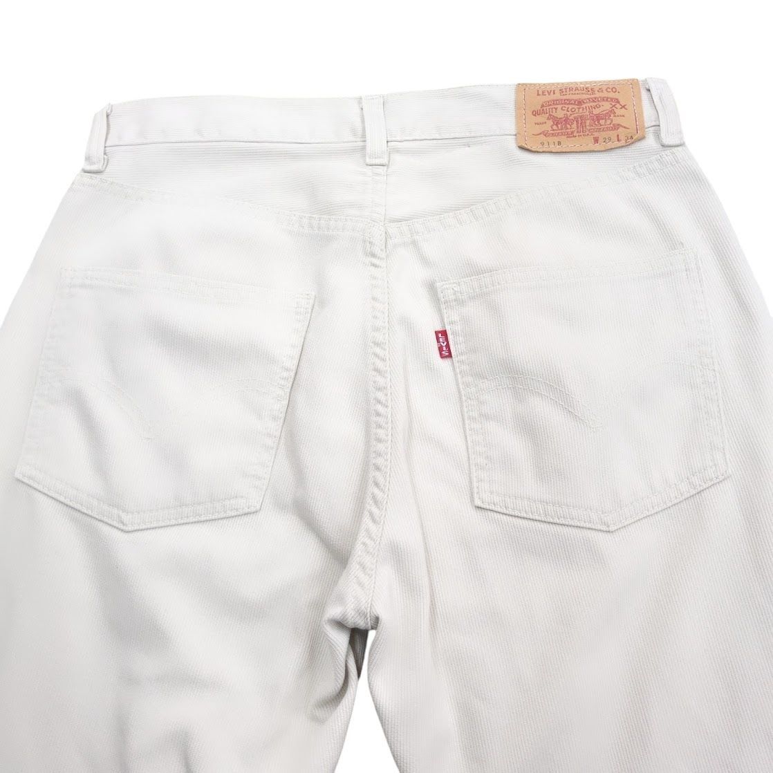 90s Levi's リーバイス 911B ピケパンツ 復刻 911-1822 ボタン裏555