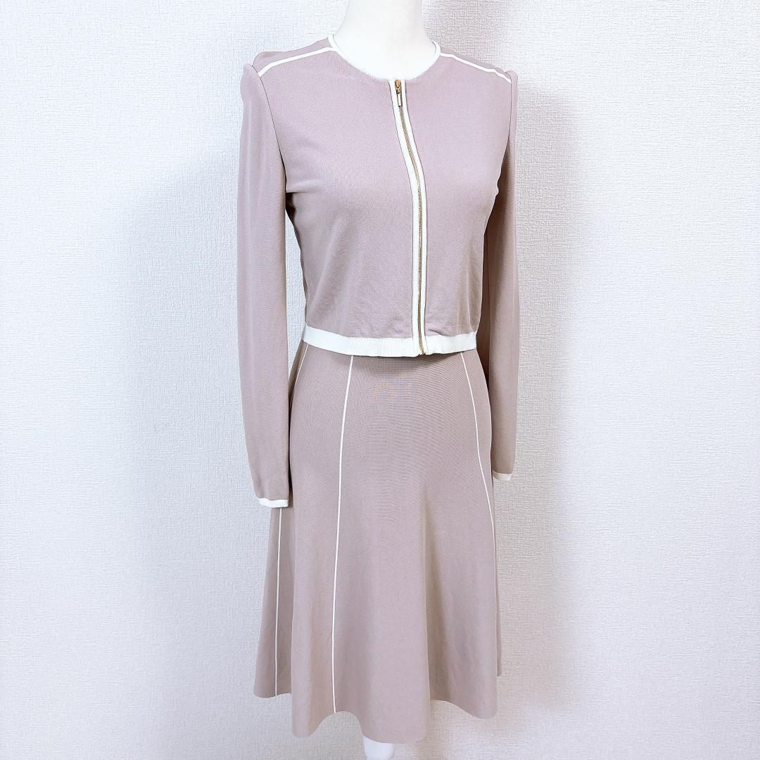 EPOCA ワンピースセットアップ カーデ40 ワンピース38 ピンク WWW_NOITHATQUANGTHANH_NET