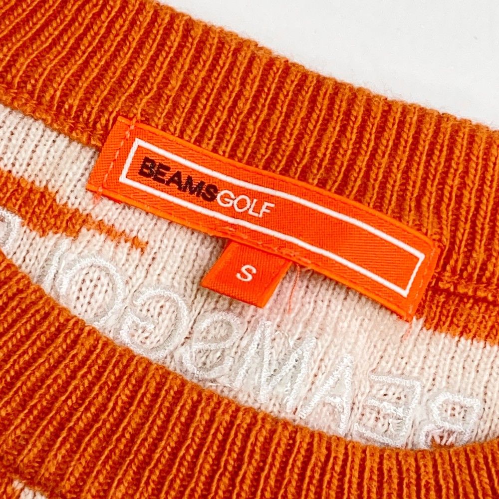 サイズ：S BEAMS GOLF ビームスゴルフ カシミヤ混 ニット