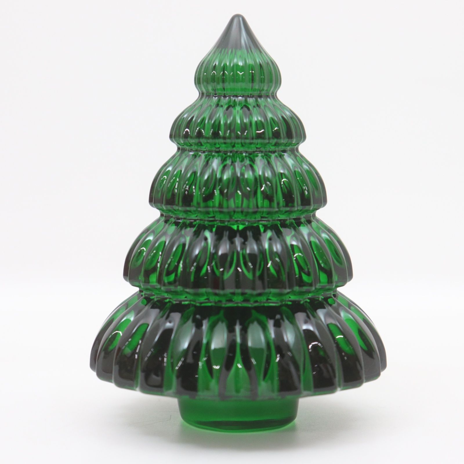 Baccarat バカラ 分厚 クリスマスツリー