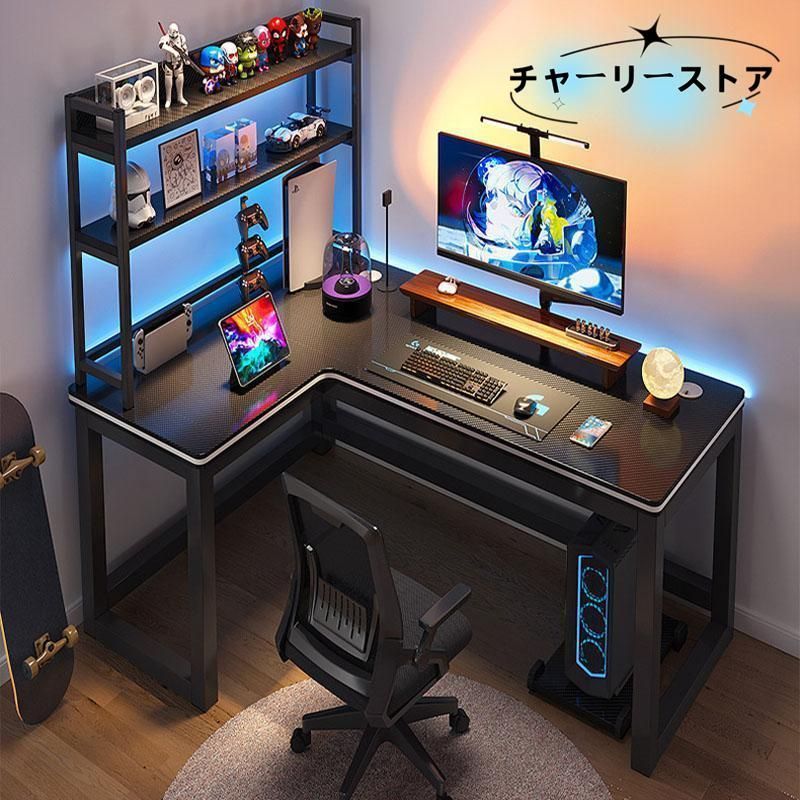 イス付き❗️直接手渡美品✅ゲーミングデスク　PCデスク　パソコンデスク　勉強机 Amazon | IFQKNUYL 机 pcデスク ゲーミングデスク 勉強机 4段