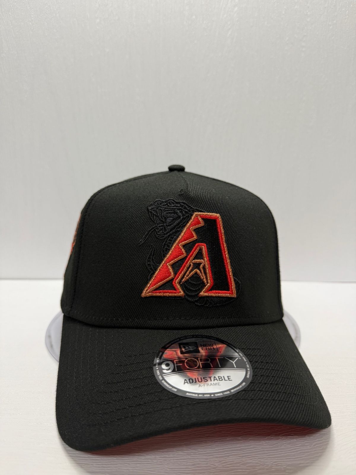 Newera アリゾナダイヤモンドバックス Arizona Diamond Backs 9forty A-FRAME スナップバックキャップ ブラックカラー
