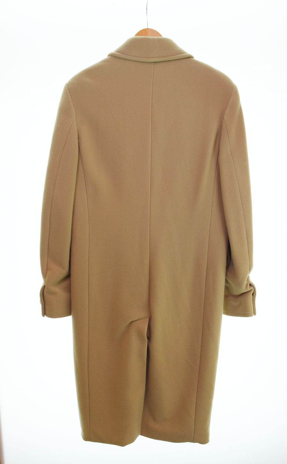 Max Mara ウールカシミヤ　ブラウン コート マックスマーラー MAX MARA LYCRA wool coat ウールコート茶 42